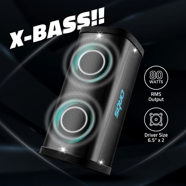 Buy Online Bt808 80w Wireless Bluetooth Party Speaker At Artis