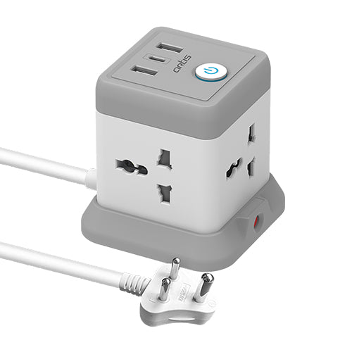 AR-4SS-3USBCB 4 Universal Sockets with 2 USB Ports & 1 USB Type C Port Surge Protector