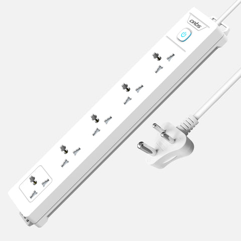 AR-5SS 5 Universal Sockets Surge Protector with Single Switch