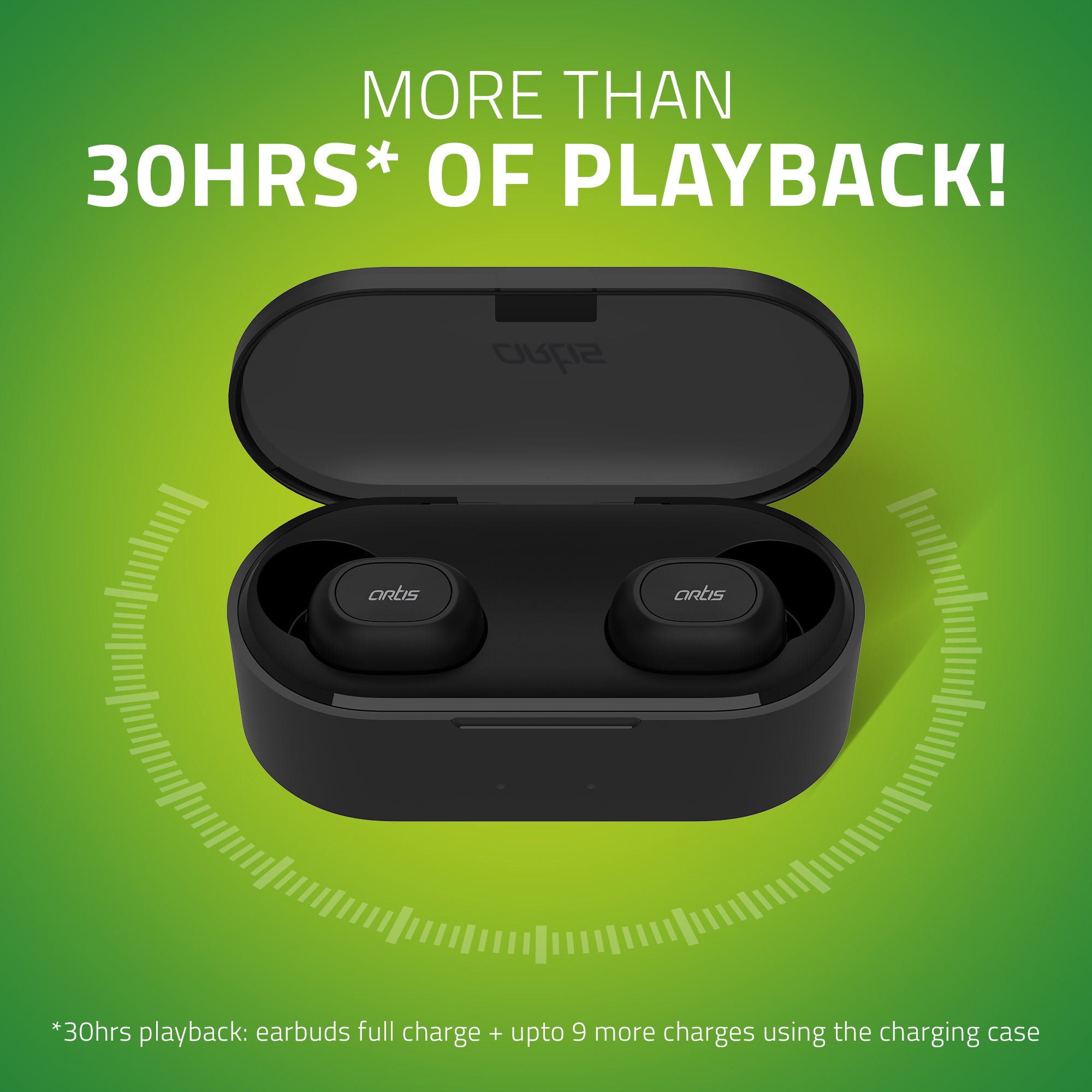 BE410M Artis TWS Earbuds with 30 hrs of Playback